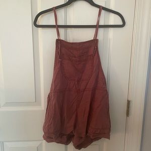Abercrombie Rust Romper
